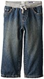 The Children's Place Little Boys and Toddler Pull-On Jean, Aged Stone, 3T